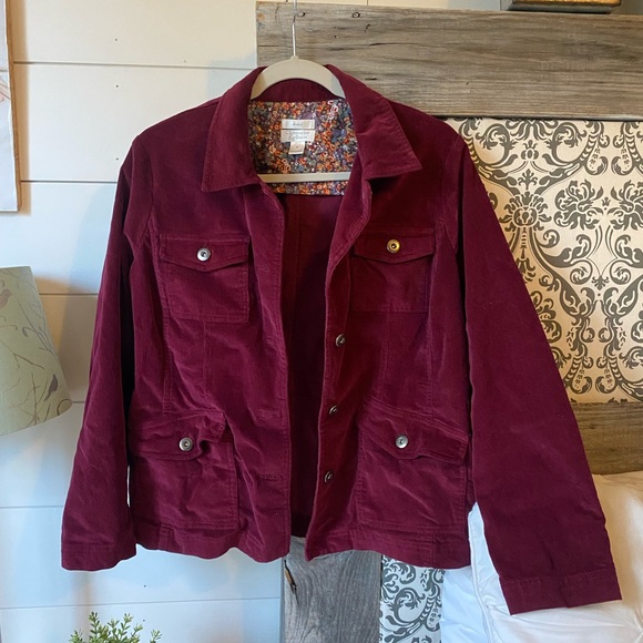 Christopher & Banks Jackets & Blazers - Beautiful wine purple color jacket 💜